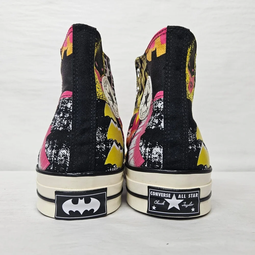 Converse Chuck 70 Hi Batman 80th Anniversary 167317C Black Pink Men's Size 13 - Picture 6 of 10